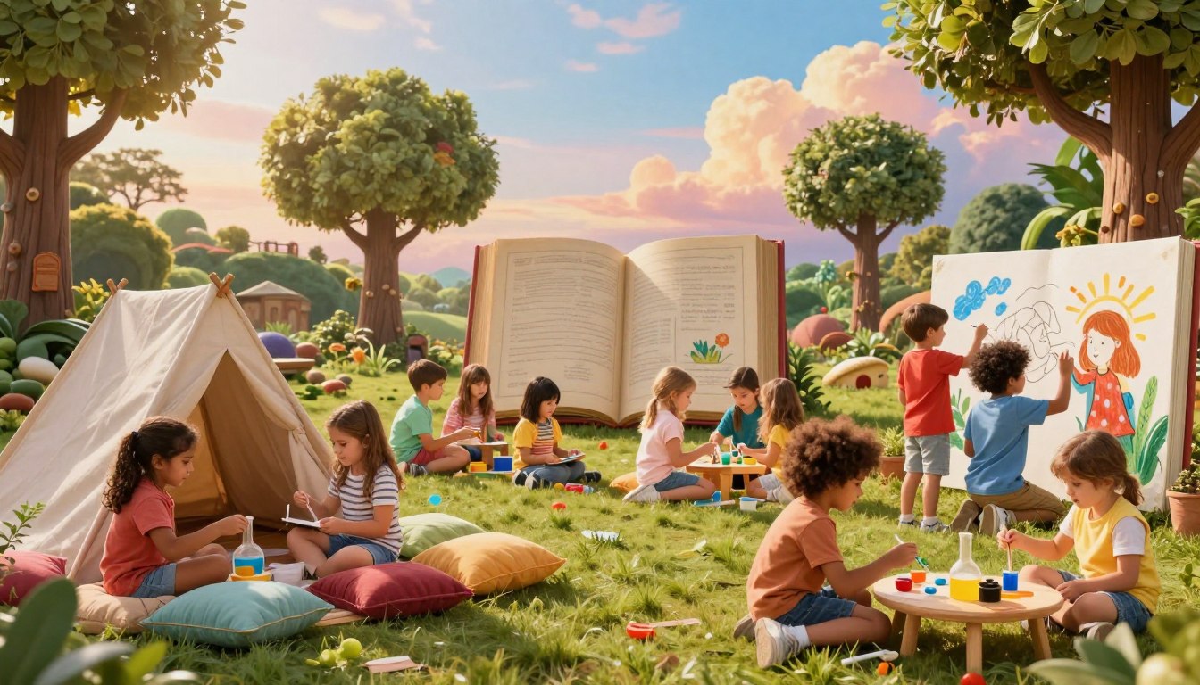 the endless possibilities of imaginative play for childhood growth and learning
