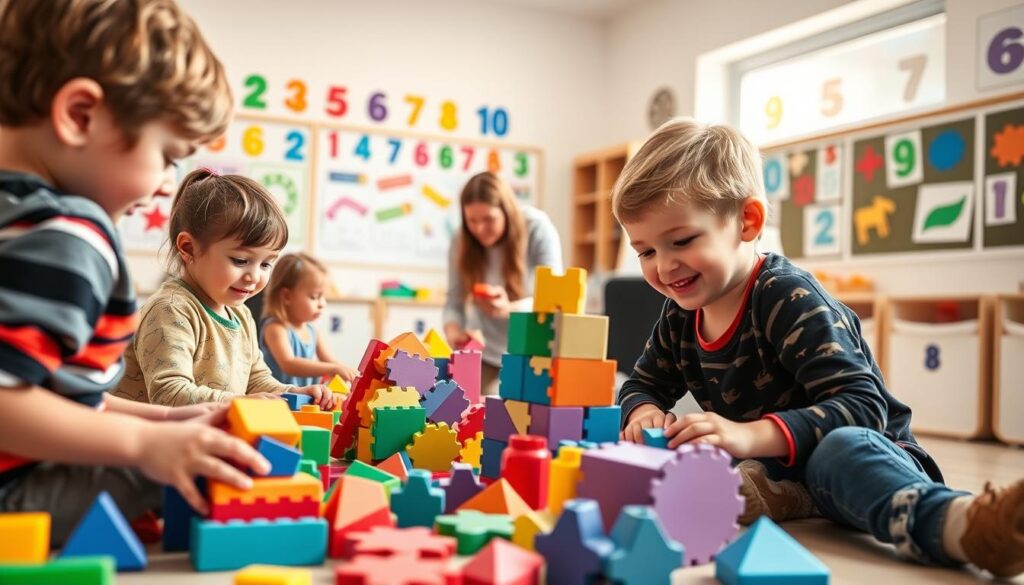 interactive kids' building activities